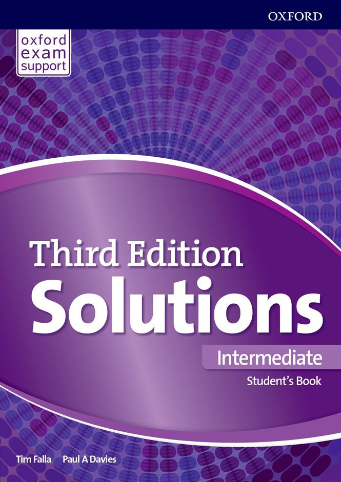 Solutions Intermediate Student Book 3 edition