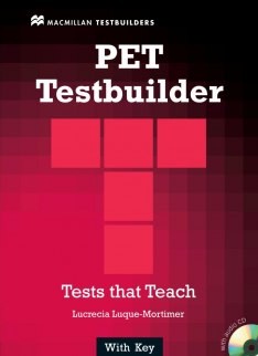 PET Testbuilder with key  Audio CD