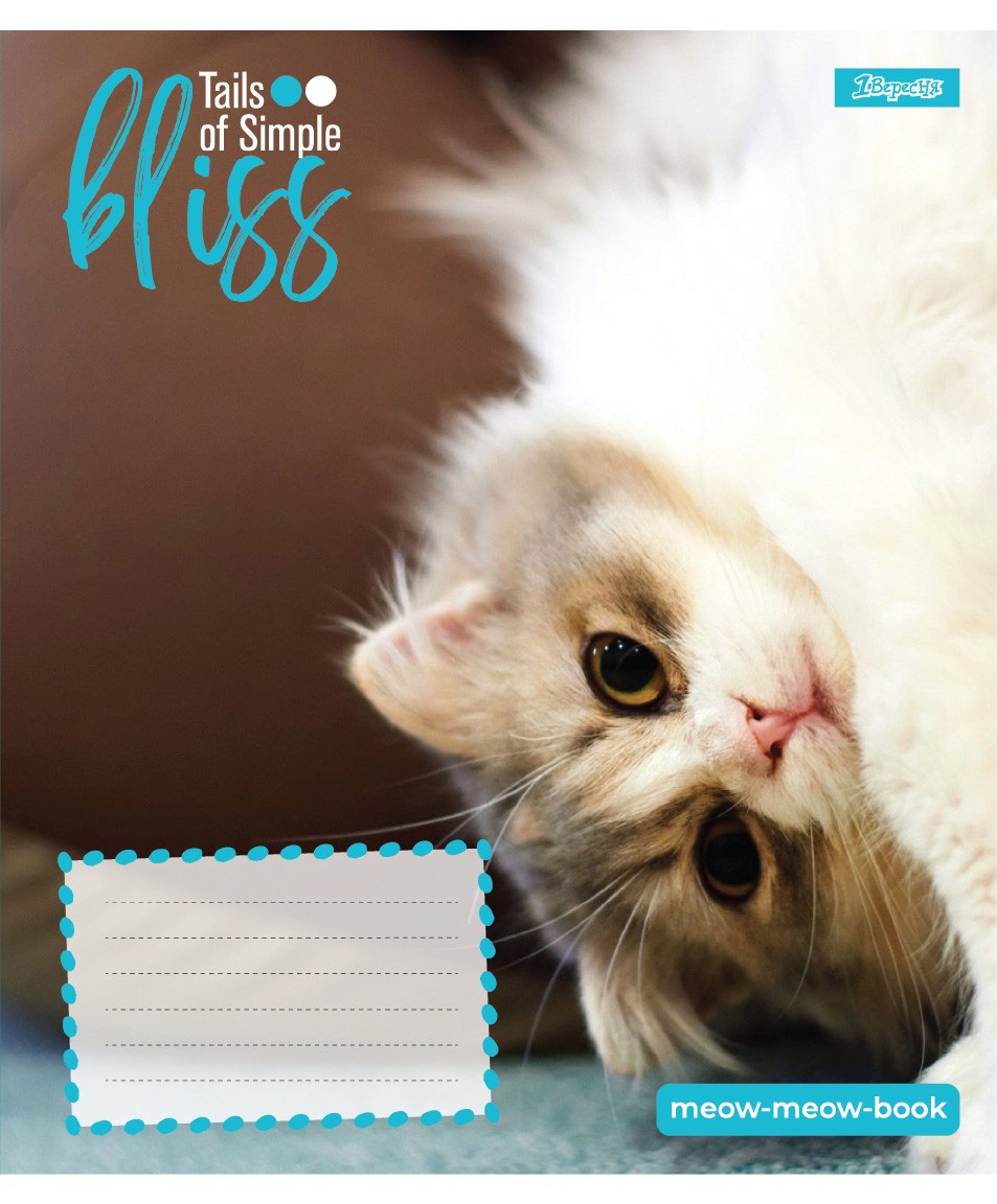 Зошит шкільний 18 аркушів клітинка 1 вересня Bliss