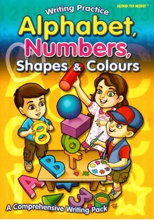 Прописи Alphabet, Numbers, Shapes & Colours Writing Practice