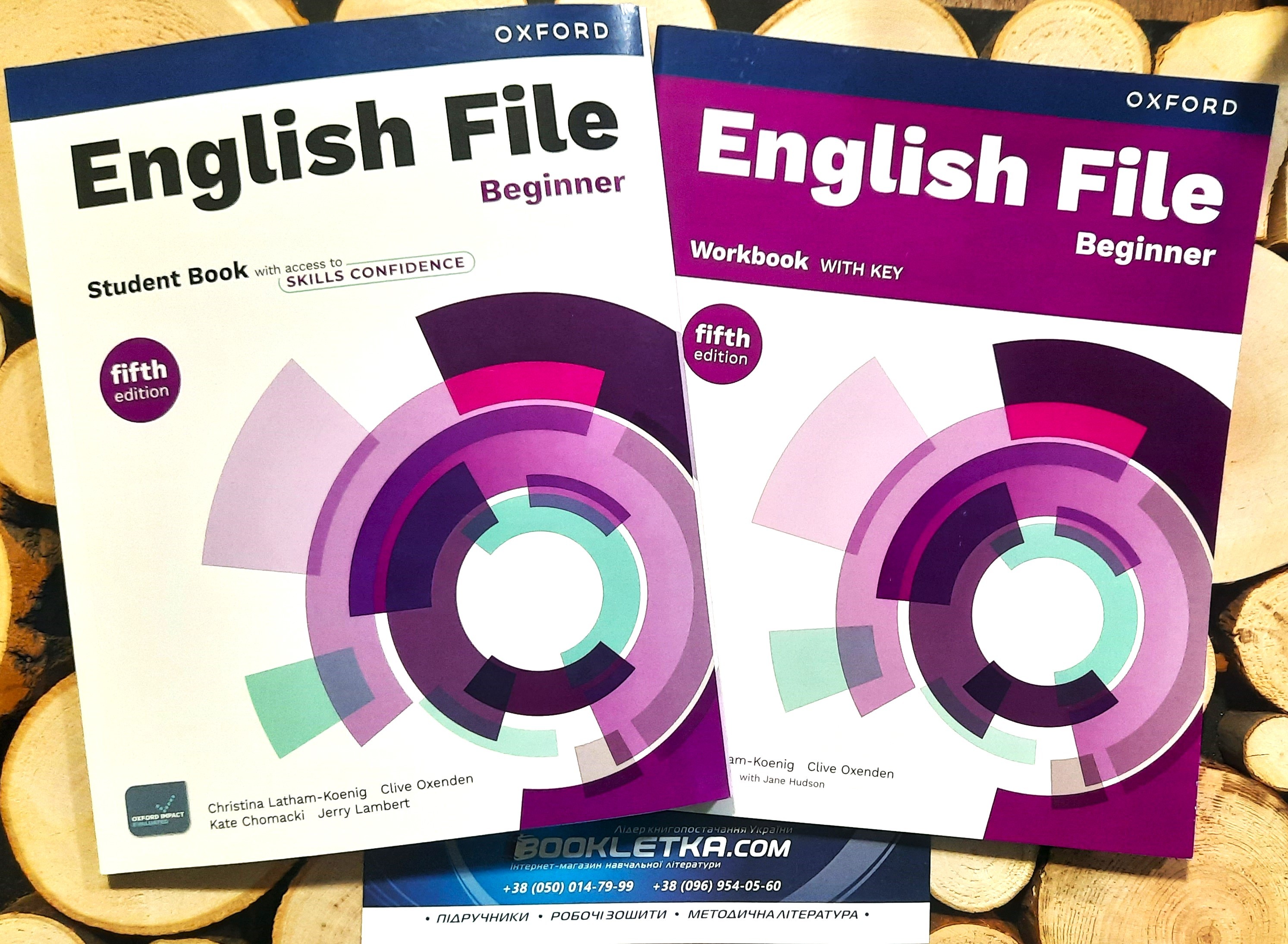 English File Beginner 5 видання Student's Book + Workbook Pearson Підручник + зошит
