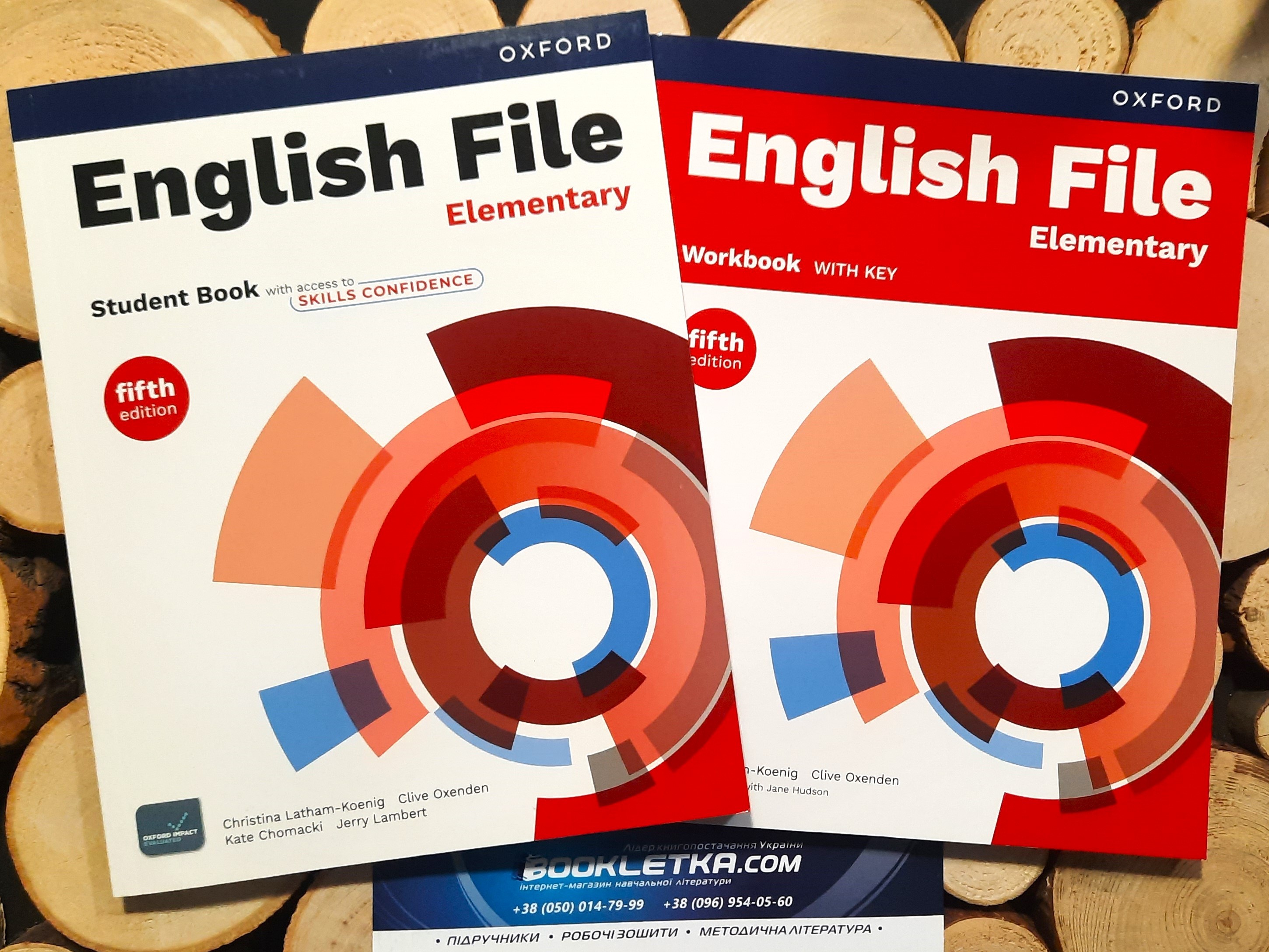 English File Elementary 5 видання Student's Book + Workbook Pearson Підручник + зошит