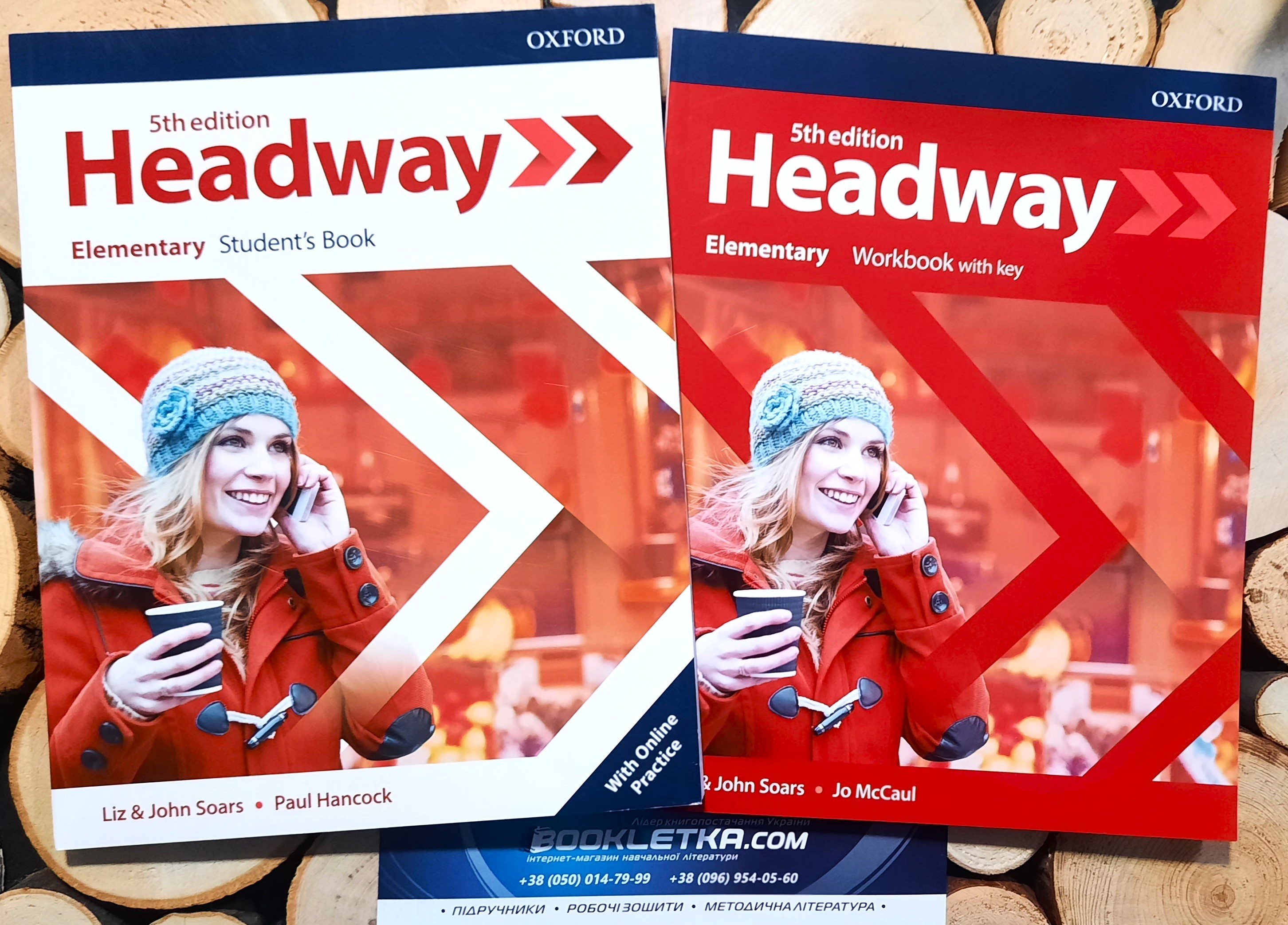 New Headway Elementary 5 видання Комплект Student's Book + Workbook Pearson Підручник + зошит