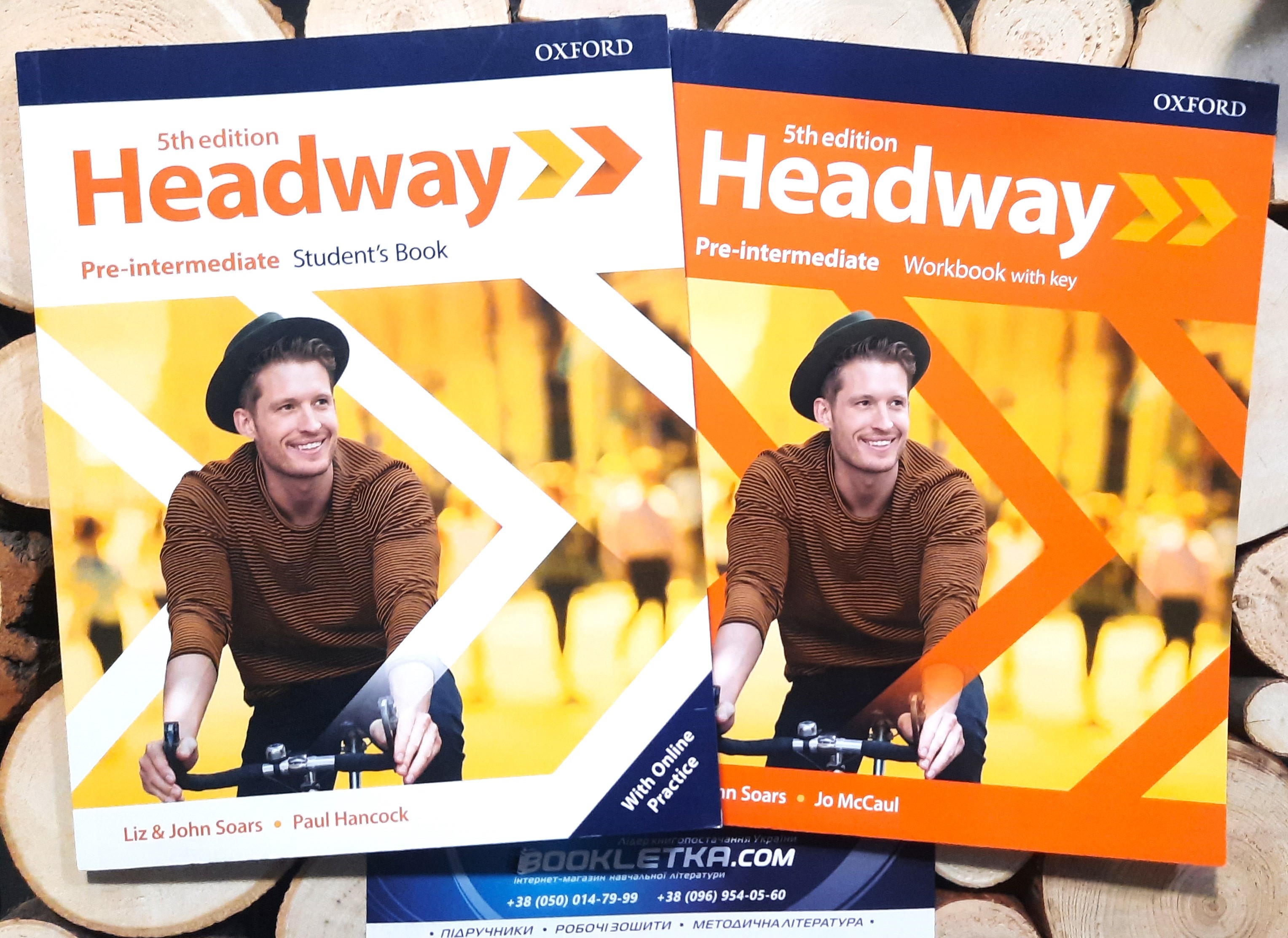 New Headway Pre-Intermediate 5 видання Комплект Student's Book + Workbook Pearson Підручник + зошит