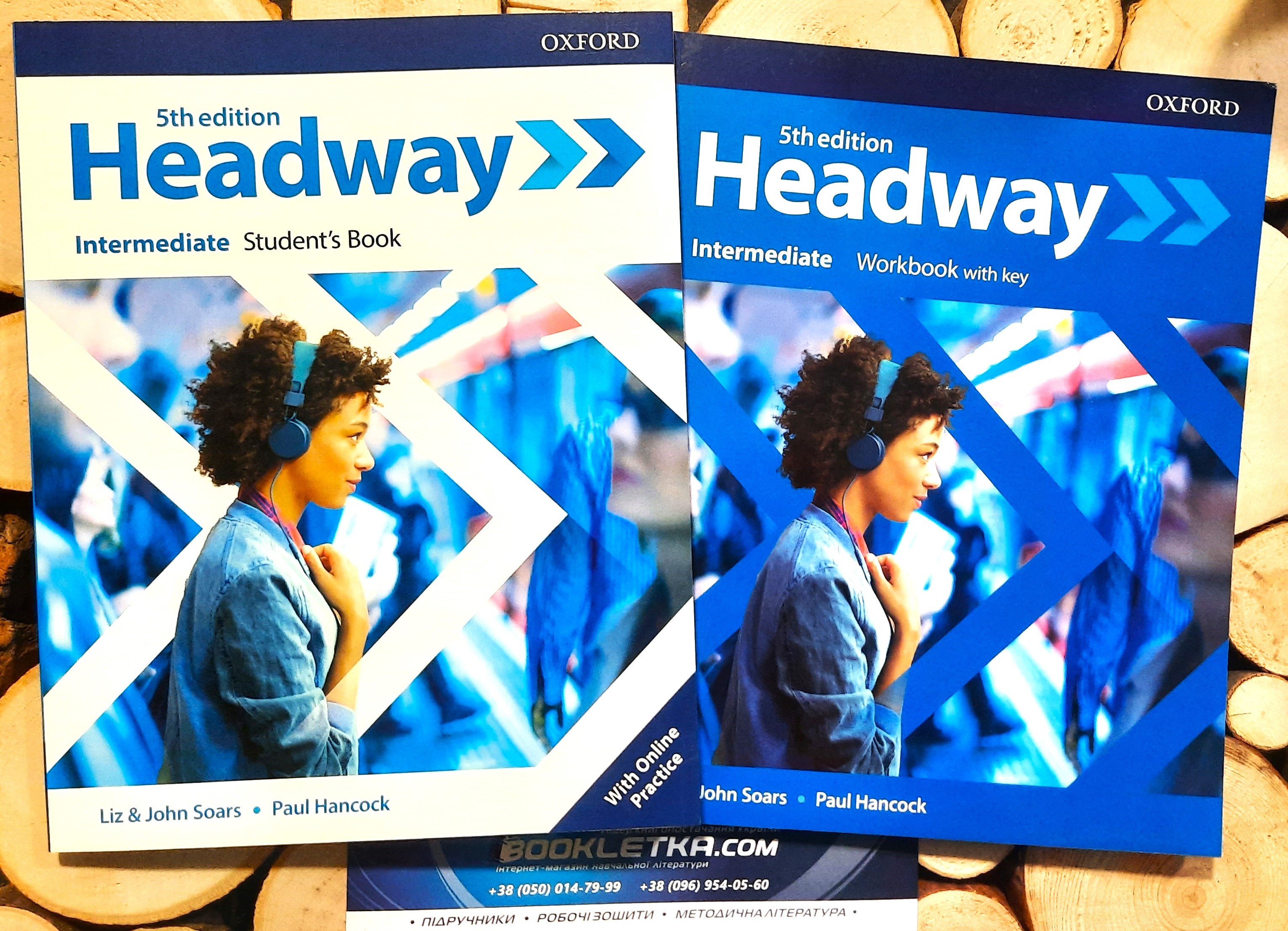 New Headway Intermediate 5 видання Комплект Student's Book + Workbook Pearson Підручник + зошит