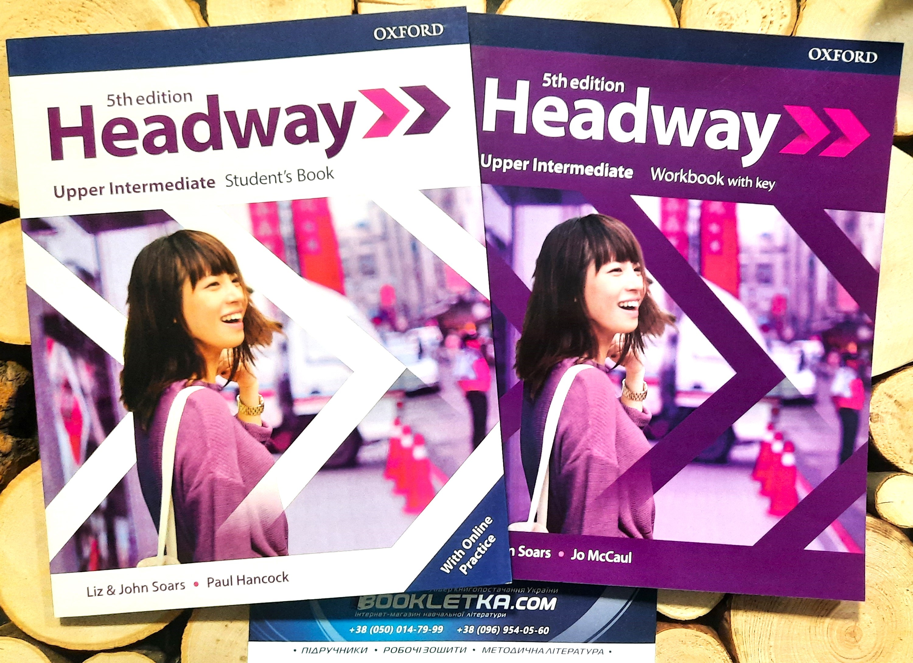 New Headway Upper-Intermediate 5 видання Комплект Student's Book + Workbook Pearson Підручник + зошит