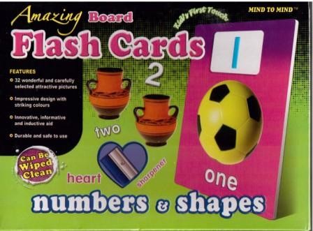 Flash cards Numbers&Shapes