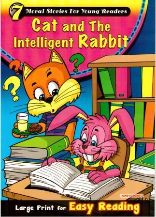 7 Moral Stories Cat and the intelligent Rabbit