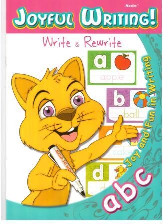 Прописи abc Joyful writing