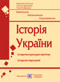 Історія України ЗНО Історично-культурні пам'ятки Історичні персоналії