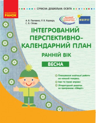 Інтегрований перспективно-календарний план Ранній вік Весна