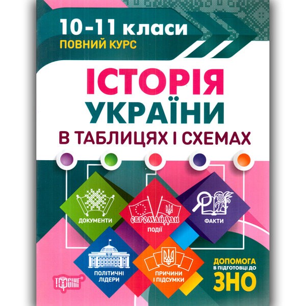 Історія України в таблицях і схемах 10-11класи