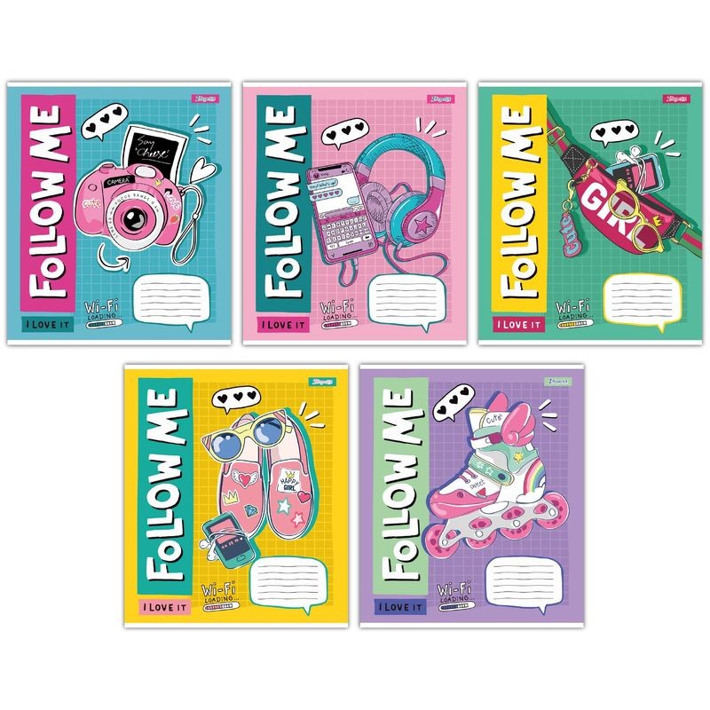 Зошит шкільний 24 арк  лінія Follow me 1 Вересня