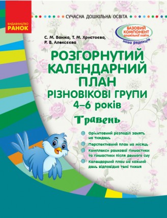 Розгорнутий календарний план Різновікові групи (4–6 років) Травень