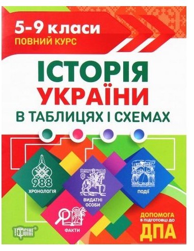 Історія України в таблицях і схемах 5-9 класи