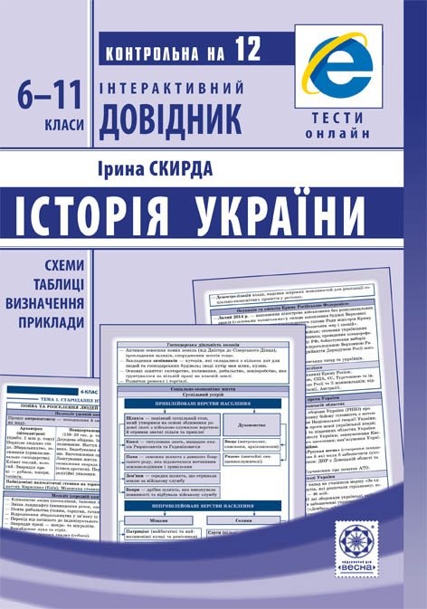 Інтерактивний довідник Історія України 6-11класи