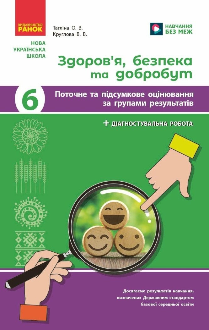 Здоров‘я, безпека та добробут Діагностувальні роботи 6 клас