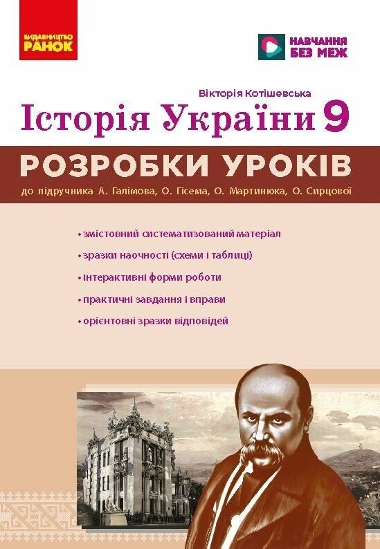 Історія України 9 клас Розробки уроків Майстер-клас НУШ