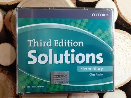 Solutions Elementary Class Audio CDs (4 Discs) 3rd edition