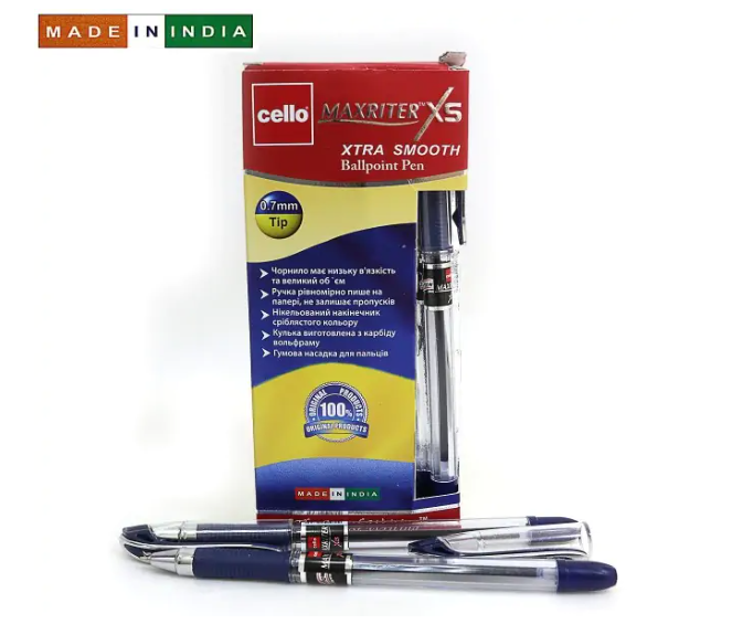 Кулькова ручка Cello Maxriter Синя