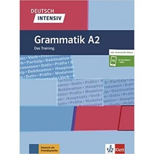 Німецька граматика Deutsch intensiv Grammatik A2 Das Training Buch + online