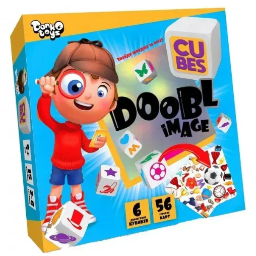 Настільна розважальна гра Doobl Image Cubes Danko Toys