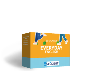 Картки для вивчення англійських слів Everyday English 105 карток Розмовна англійська English Student