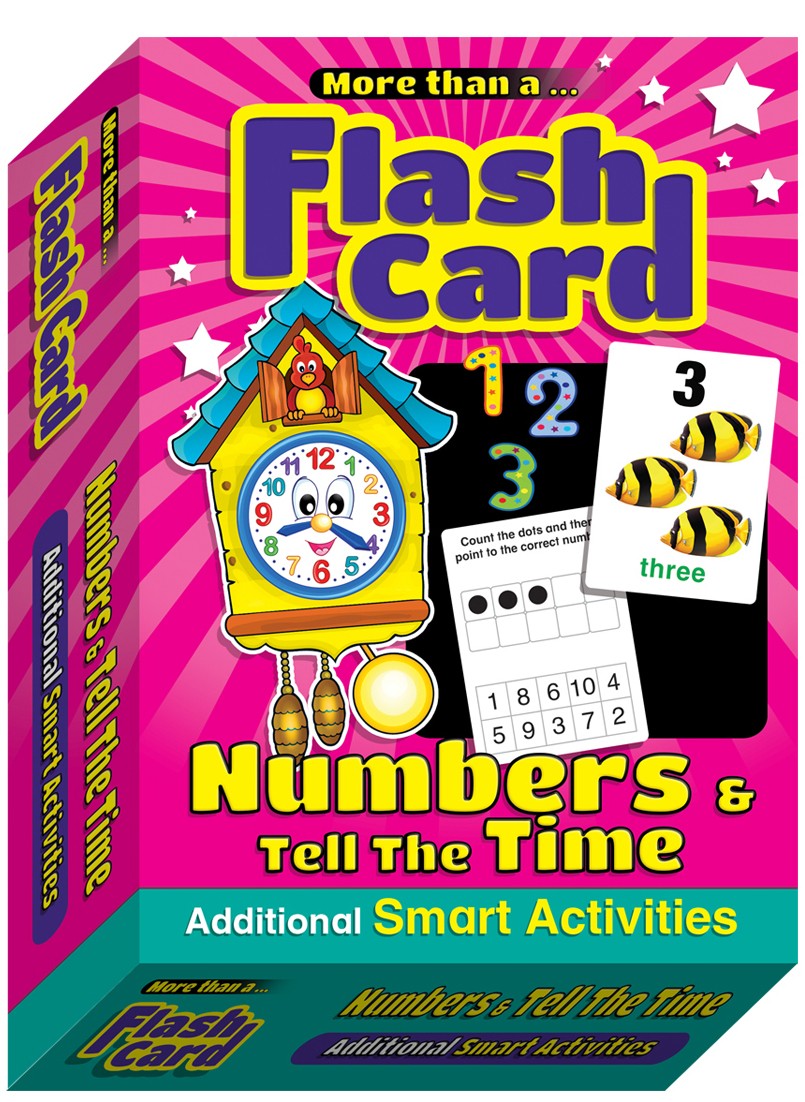 Флеш картки More Than Flash Cards Numbers & Tell The Time