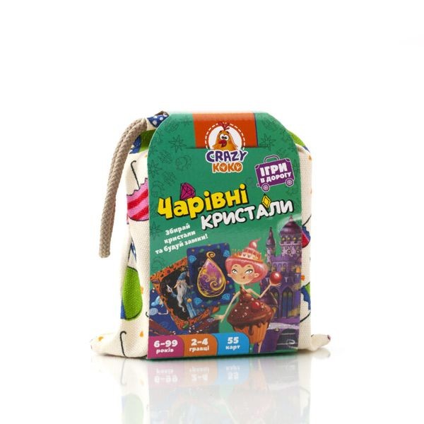 Гра в мішечку Чарівні кристали VLADI TOYS