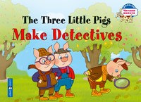 Троє поросят стають детективами  The Three Little Pigs Make Detectives  англійською мовою 2 рівень