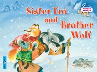Лисичка сестричка та братик вовк  Sister Fox and Brother Wolf англійською мовою