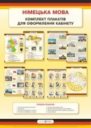 Німецька мова Комплект плакатів для оформлення кабінетів