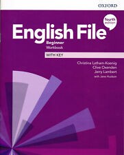 English File 4th Edition Beginner Workbook with key