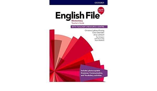 English File 4th Edition Elementary Teacher's Guide with Teacher's Resource Centre