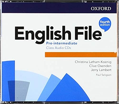 English File 4th Edition Pre-intermediate Class Audio CDs