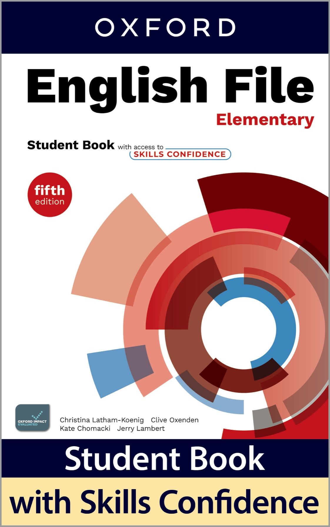 English File fifth edition Elementary Підручник Student Book with access to Skills Confidence (5 видання)