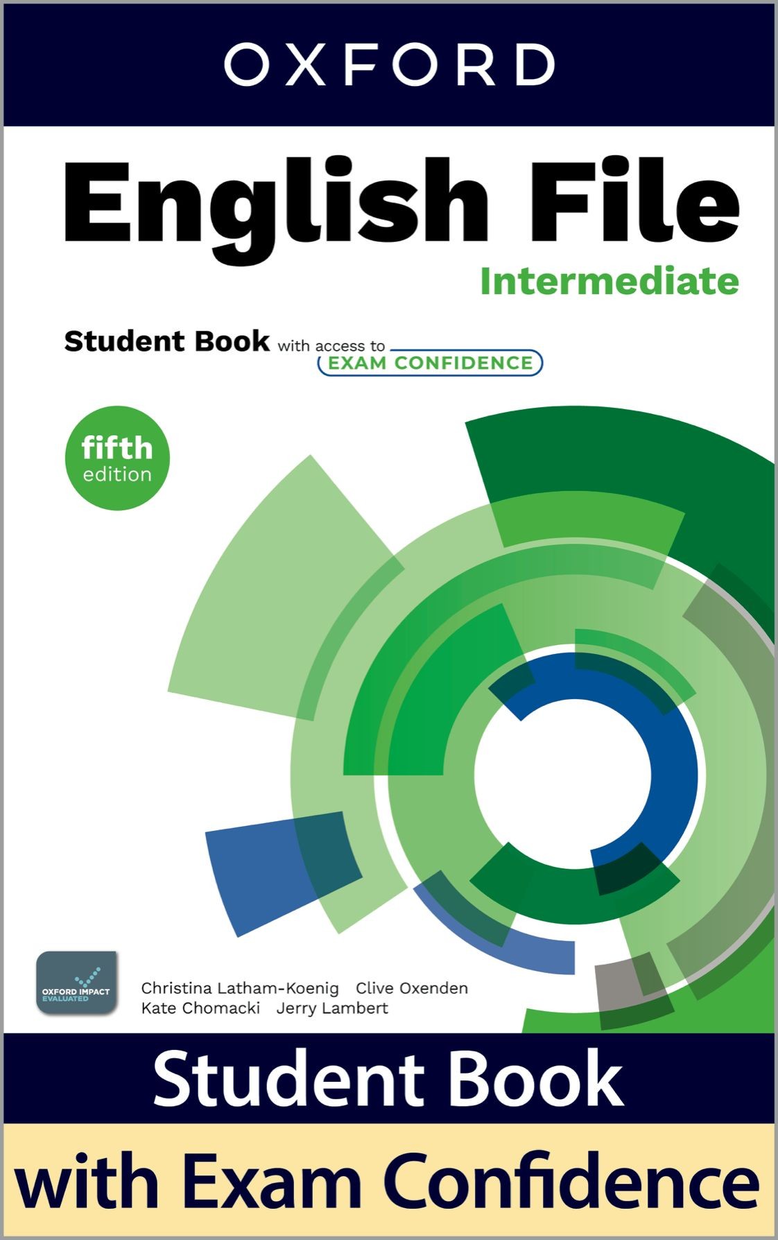 English File fifth edition Intermediate Підручник Student Book with access to Skills Confidence (5 видання)
