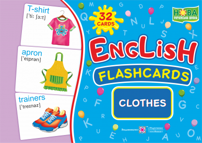 English flashcards Clothes