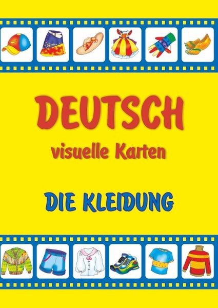 Одяг Набір карток німецькою мовою