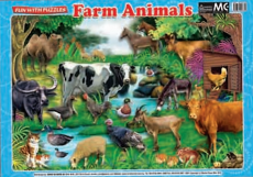 Fun With Puzzles Farm Animals
