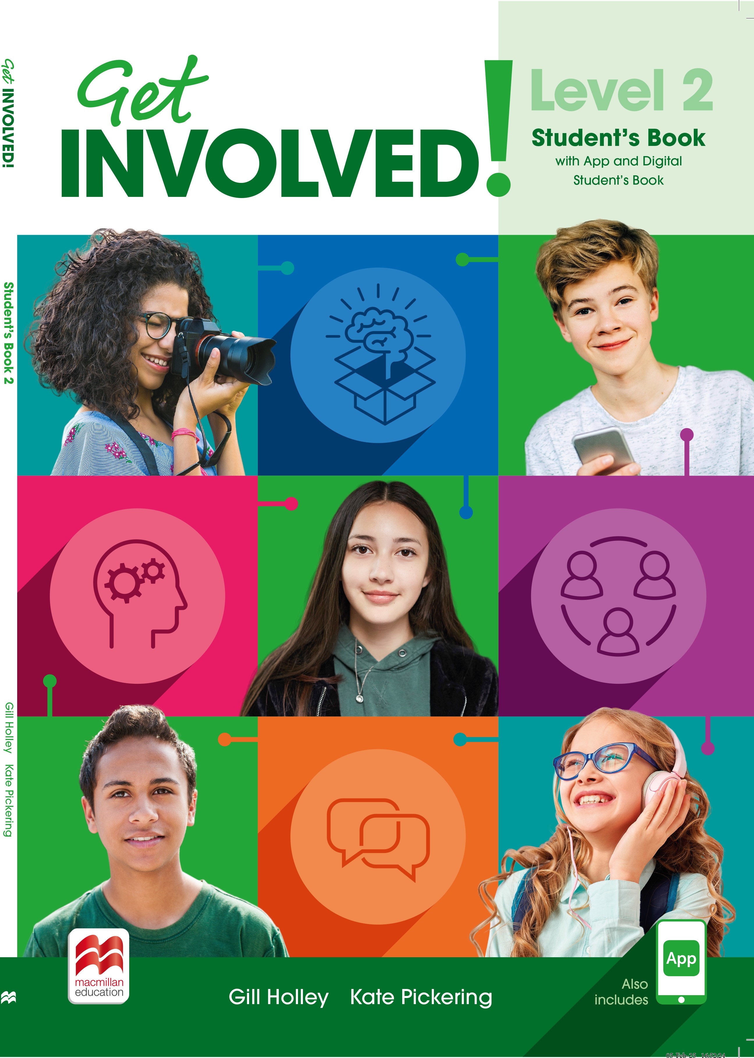 Get Involved for Ukraine 2 Підручник Student's Book with App and Digital Student's Book