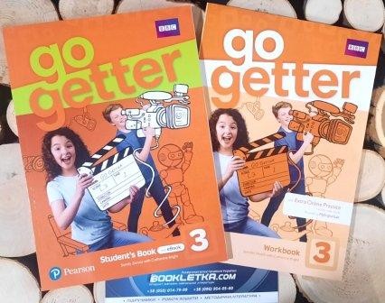Go Getter 3 Student's Book + Workbook Pearson Підручник + зошит