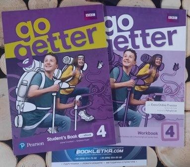 Go Getter 4 Student's Book + Workbook Pearson Підручник + зошит