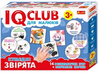 Виготовлено з якісного і безпечного картону, покритого з обох боків захисним покриттям, базується на передових методах навчання і виховання дітей від 3 років, розвиває логіку та математичні здібності. 1. Легке знайомство зі звірями у формі гри. 2. Виготов