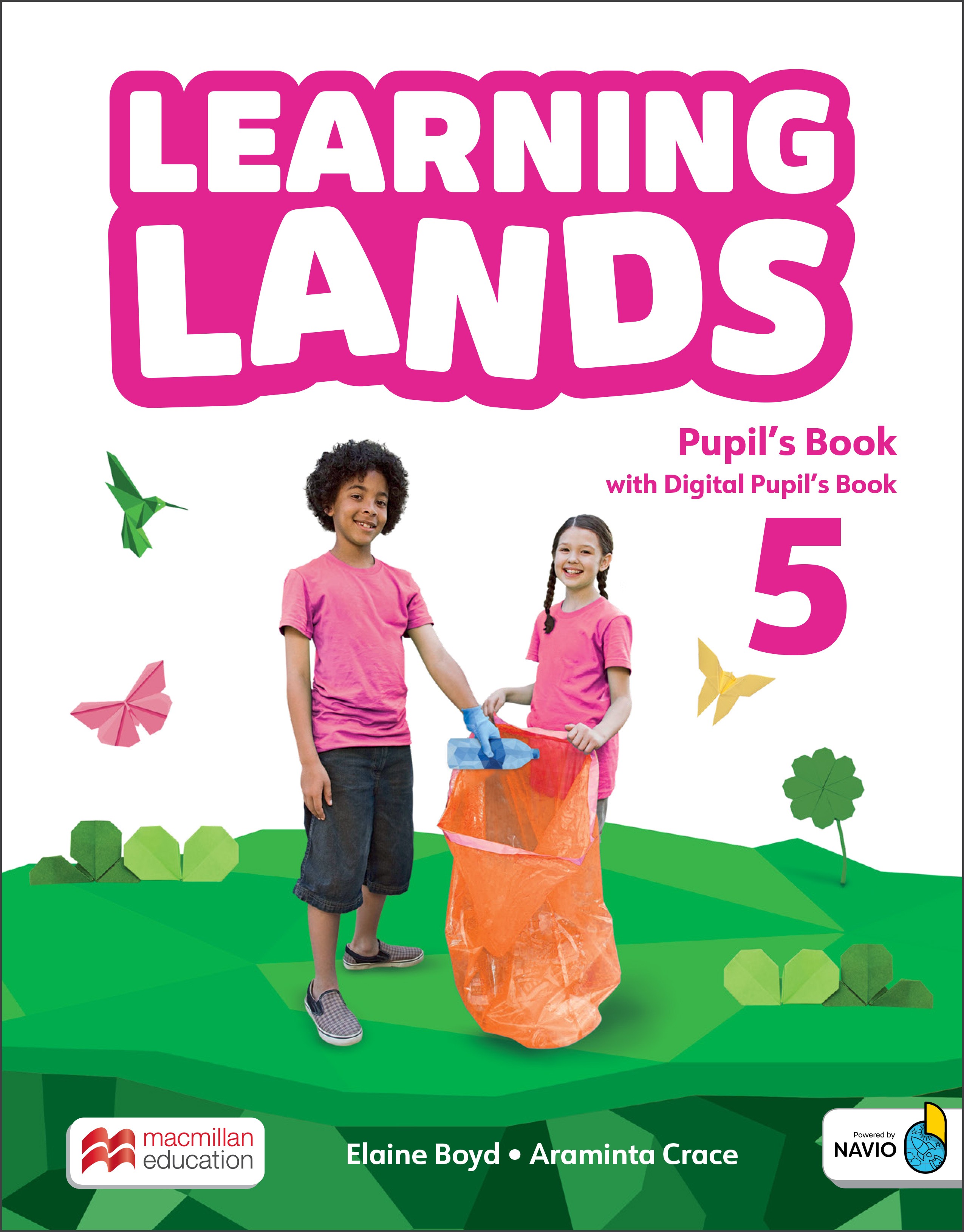 Learning Lands 5 Pupil's Book with Digital Pupil's Book and Navio App Підручник