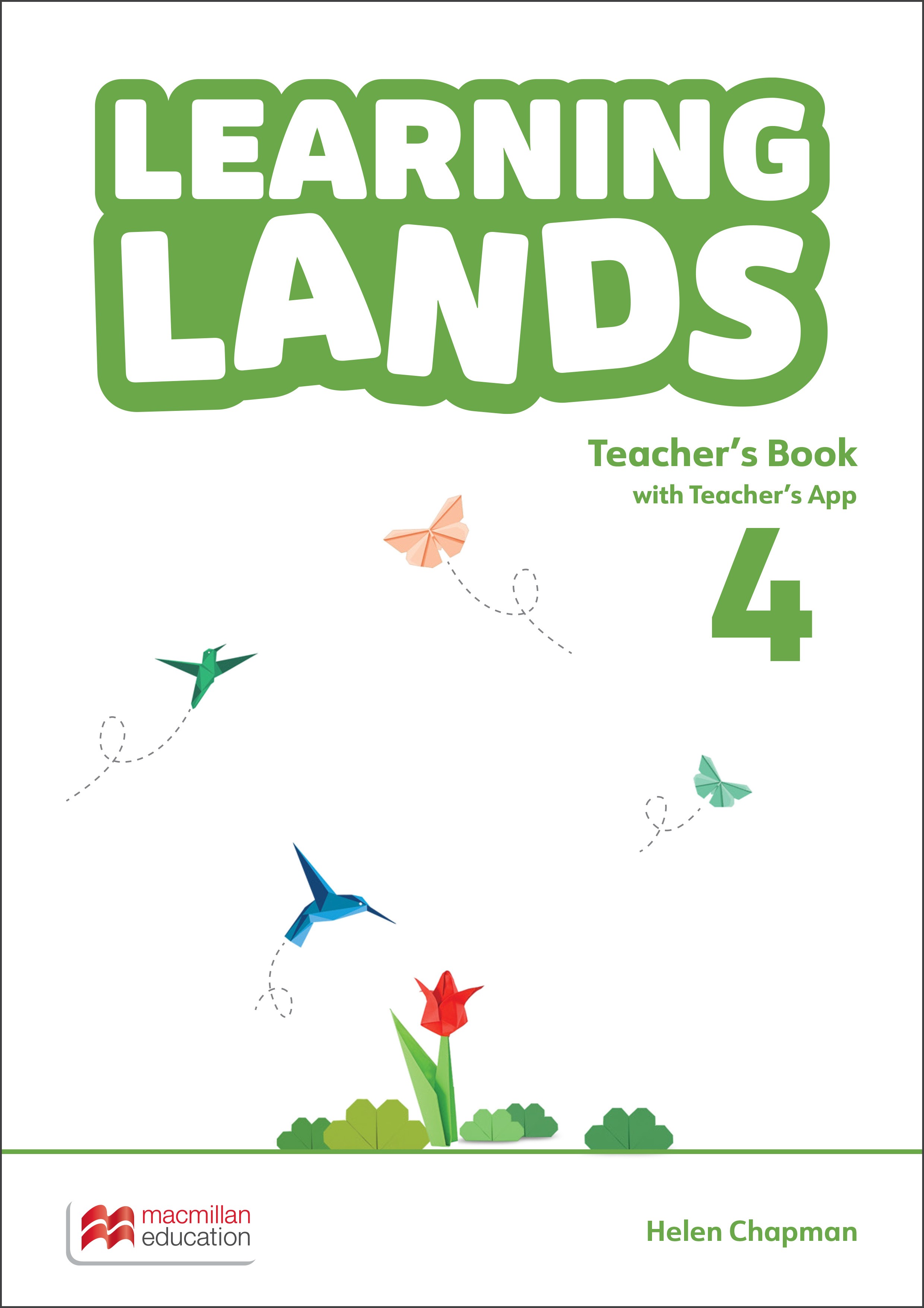 Learning Lands Level 4 Teacher's Book with Teacher's App Книга для вчителя