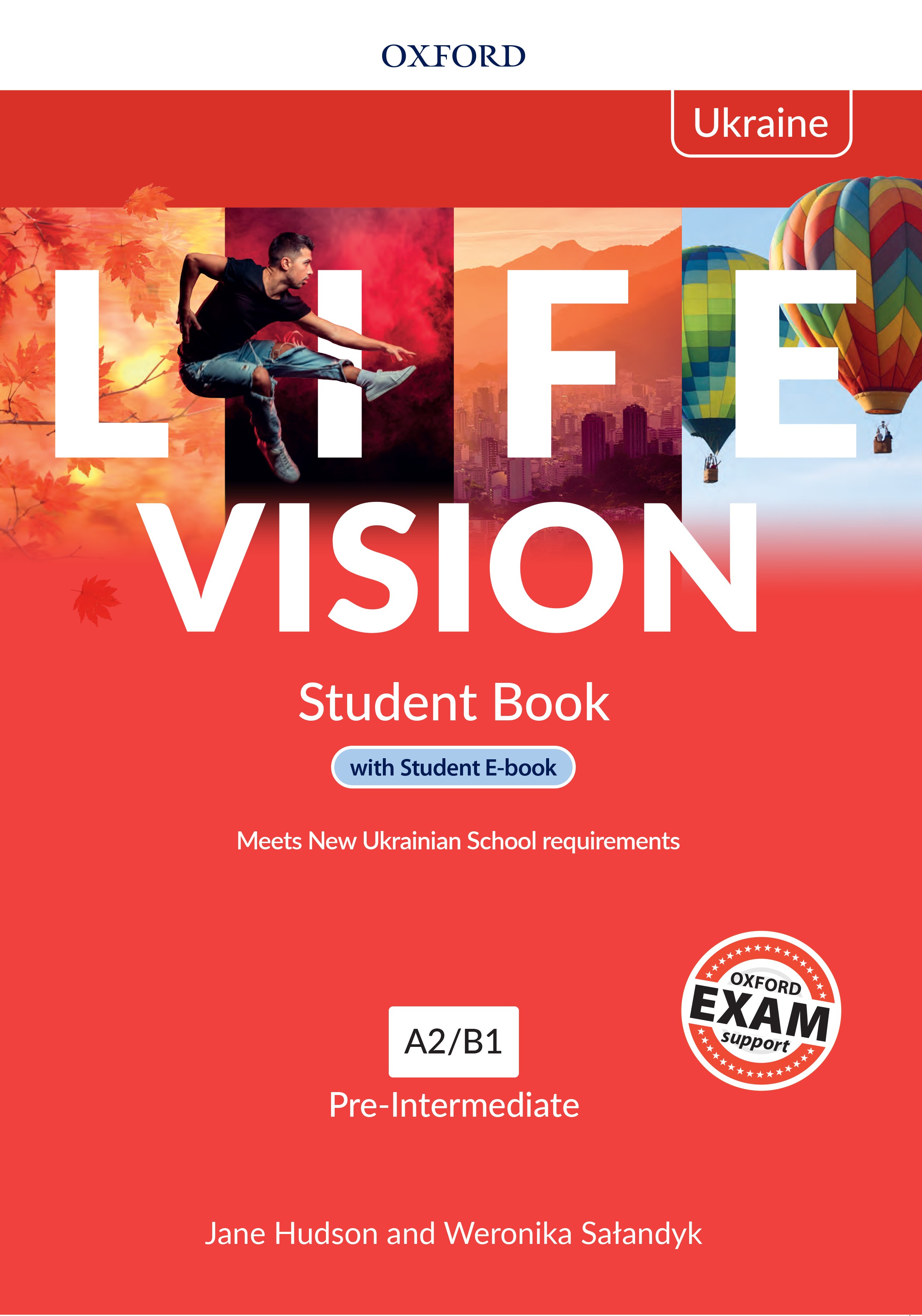 Life Vision Pre-Intermediate A2-B1 Student Book with e-Book for Ukraine