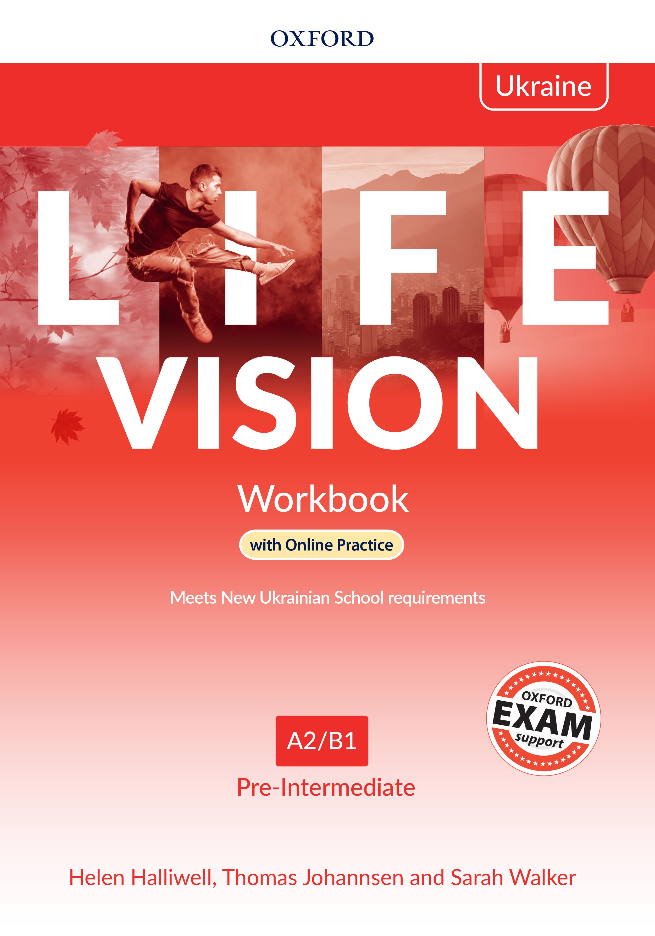 Life Vision Pre-Intermediate A2-B1 Workbook with Online Practice for Ukraine