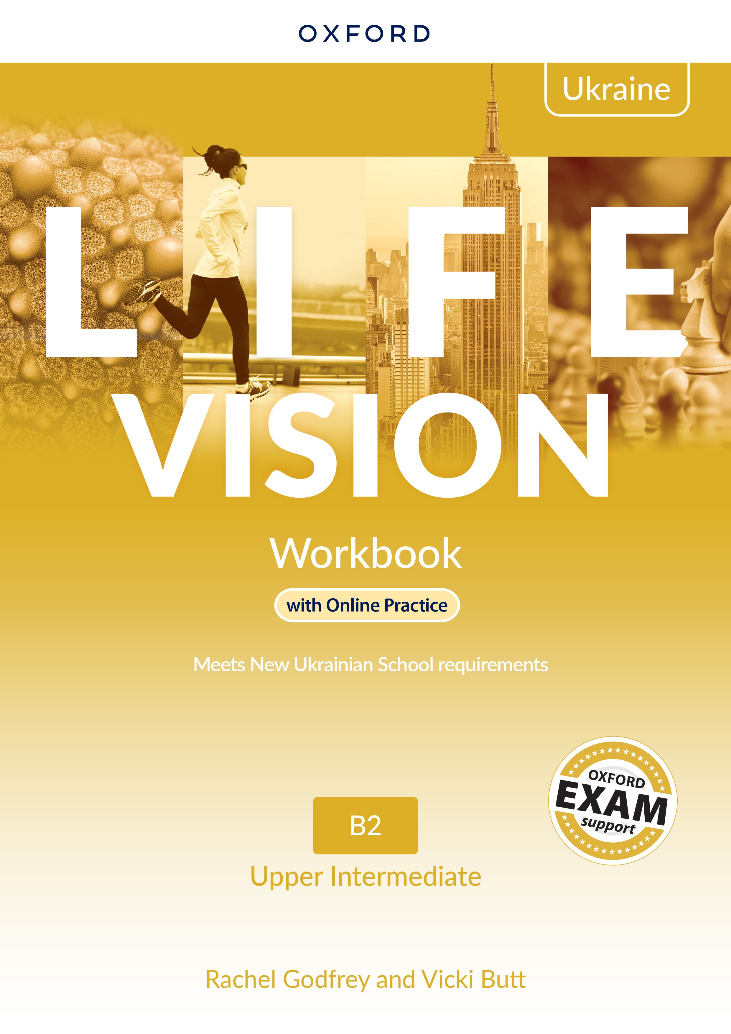 Life Vision Upper-Intermediate B2 Workbook with Online Practice for Ukraine