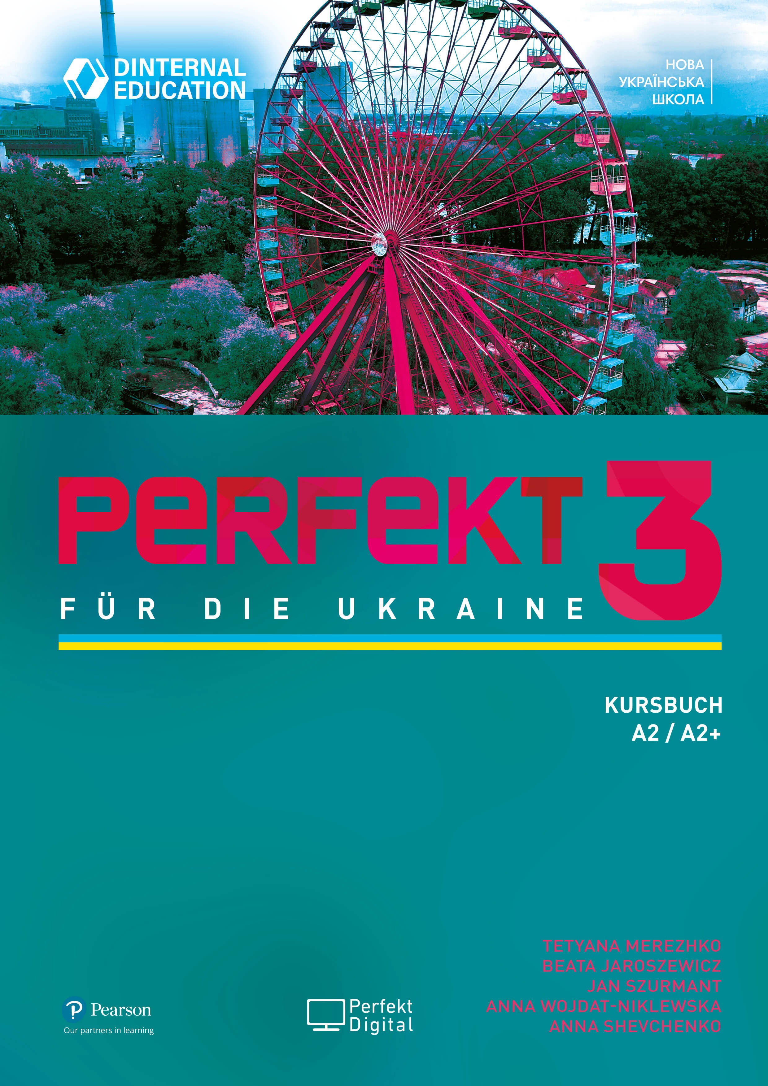 Perfekt für die Ukraine 3 Kursbuch Підручник A2/A2+ НУШ